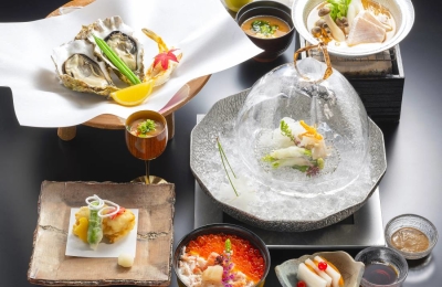 地元・広島の旬を五感で味わっていただける会席料理が好評です。