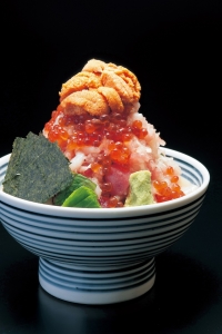 メニューは「ぜいたく丼」のみ!海の幸がてんこ盛りです
