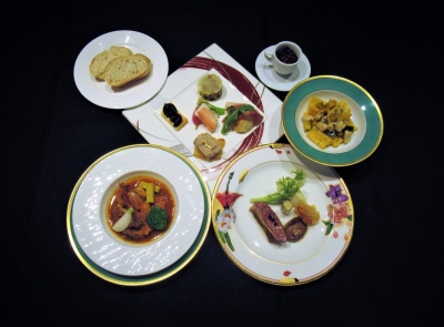 健康を意識したイタリア料理のコースです。