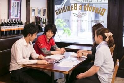 充実した研修があり、料理から経営面まで総合的に考えられる人材を育てています。