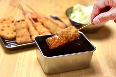 串カツと侮ることなかれ!!奥が深いのが、串カツ田中の串カツです!