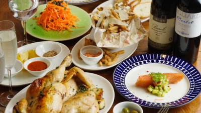 食材にこだわった、ワインに合う料理をご提供しています。