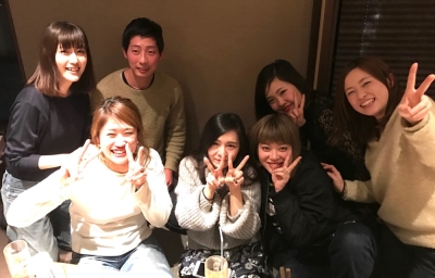 スタッフはみんな仲良し!上下関係の厳しさは全くありません。