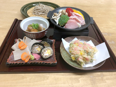 安土桃山時代と現代を融合させた料理を提供していきます。※写真は試作品です
