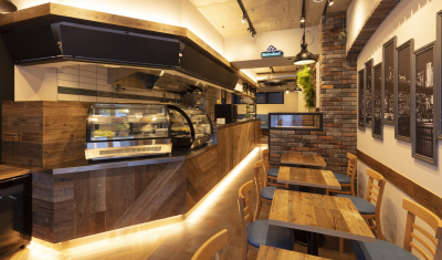キレイでお洒落な雰囲気の店内です!