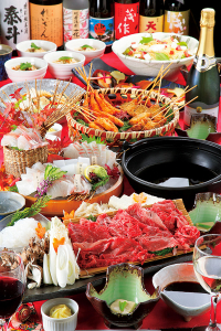 海鮮居酒屋では、馬刺しをはじめ熊本の郷土料理もお出ししています。