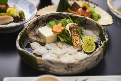 群馬県産の食材を使った料理の数々をご提供。幅広いメニューを手がけることができます