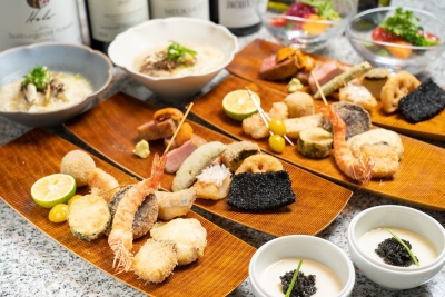 素材から調理方法まで、新しい美味しさや感覚を追求しています。スキルアップにもピッタリの環境。