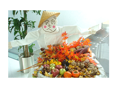 四季折々の食材を用いてイベントやフェアを行っています。