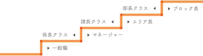 社員比率は6%。複数店舗を統括するマネージャー職もめざせます。新店立ち上げに関われるチャンスもあり!