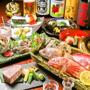 キンキやノドグロなど、高級&希少な食材を扱うことも