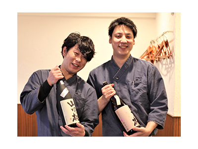 お客様との距離が近いのが自慢のお店です。あなたのファンをたくさんつくってくださいね