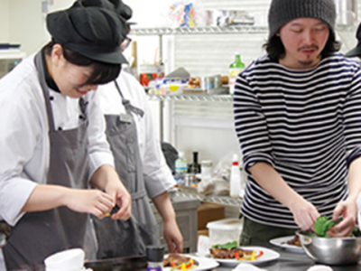 料理の基本もしっかりと学べます