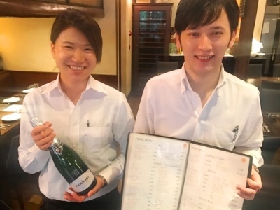 飾らず、気取らず、自分らしい接客をお願いします!