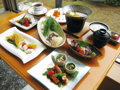 洋食をベースに和のエッセンスも取り入れたメニューの数々を提供しています。