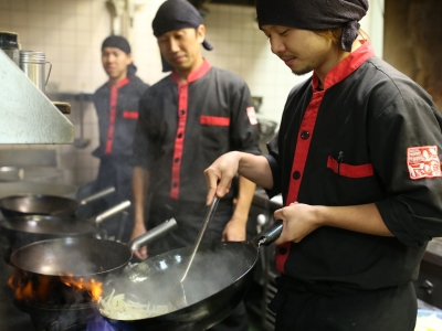 入社後は直営店舗または研修センターにおいて研修を実施!らーめん業態が未経験でも安心してください◎