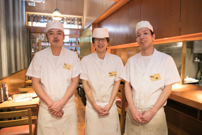 魚・野菜・米など、生産者の「顔」が見える安全な食材を使用してます。食材の知識も身につきますよ。