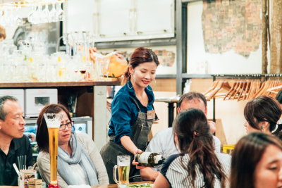 店舗ごとに裁量があるので、お店づくりに積極的に参加することができます。