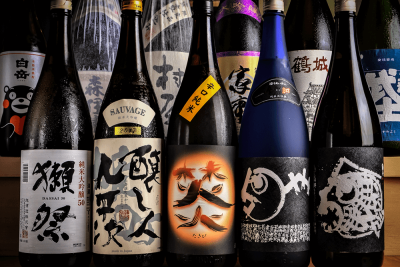 定番の日本酒から季節の隠し酒まで、こだわりの地酒・銘酒を揃えています!