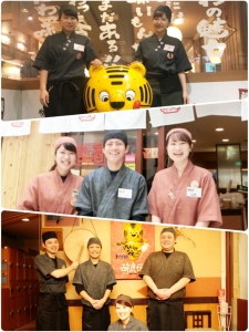 「居心伝」「八剣伝」「酔虎伝」などの居酒屋チェーンを運営するマルシェ株式会社。
