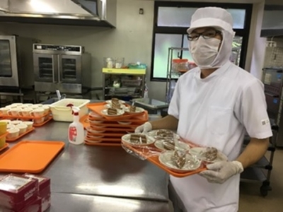 利用者の健康を食事でサポートする、やりがいの大きな仕事です