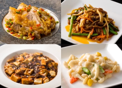 本格的な中国料理はもちろん、フランス料理や日本料理の要素を加えたアレンジモダンチャイニーズ。