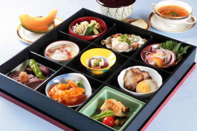 千葉県の地元食材を使った和食中心のメニューをご提供。ケータリングも行なっています。