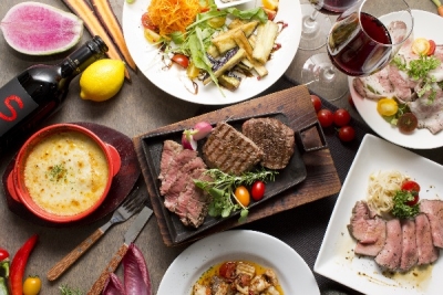 絶品肉料理を手軽に楽しめる!こんなオシャレな料理をつくる調理技術が身につきます。