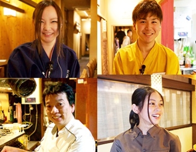 20代~50代のヤル気にあふれるスタッフたち。キャリアアップ・独立をめざして活躍中です!