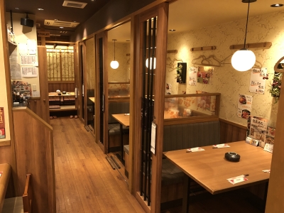 地元で長く続いているお店なので、常連さん多数!店内はいつもワイワイとにぎわっています。