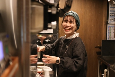 お客様の笑顔を作るのは、スタッフの笑顔です☆