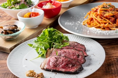 京都の名店出身の料理長が手がける、珠玉のイタリアンメニューが大好評です