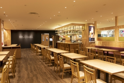 それぞれのお店がスタッフのアイデアをもとに、個性的なお店づくりを行っています。