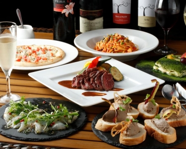 ワインに合うイタリア料理を各種ご用意しています