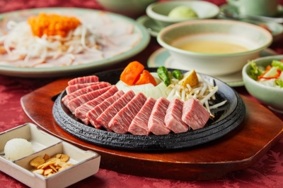 上質の国産黒毛和牛を使ったメニューが好評です!