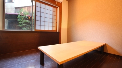 なんと、和室まで!!様々なお店の顔を楽しんでいただくことができます。